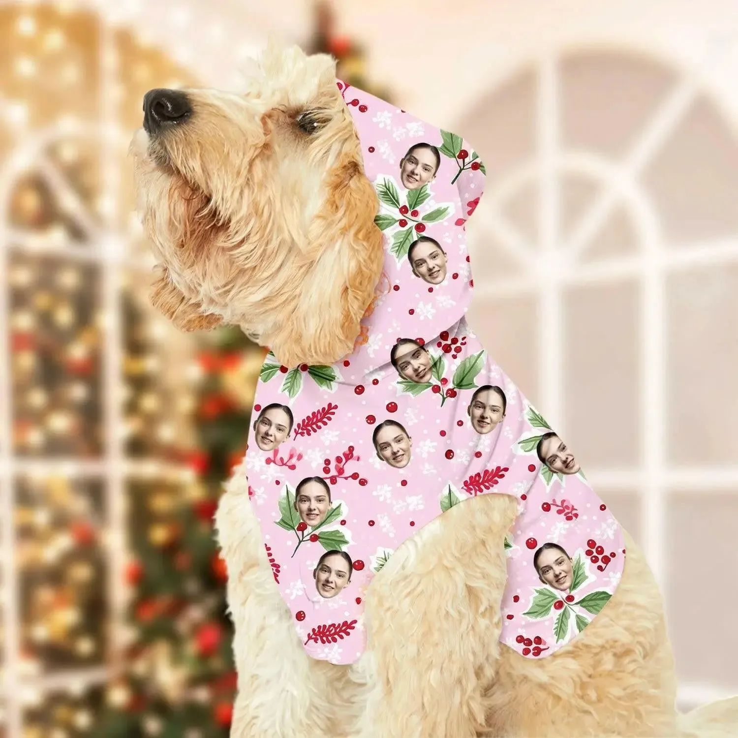 Personalized Photo Pet Hoodie - Custom Cat / Dog Hoodie for Pet