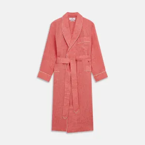 Pink Linen Arnold Gown