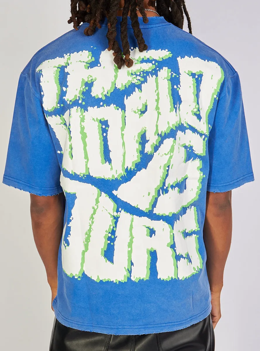 Politics T-Shirt - Blue - Robertson104