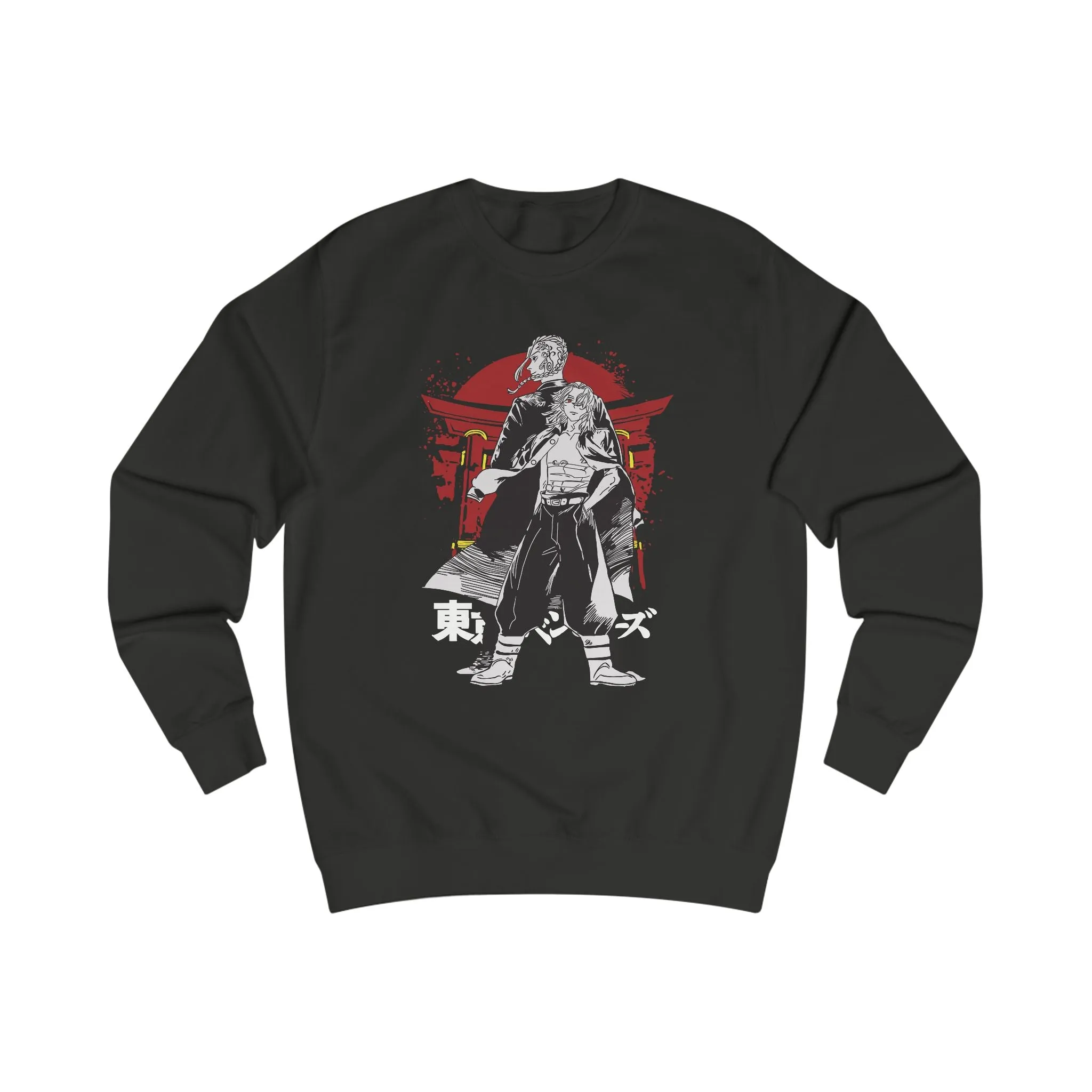 Printify Retro Anime Sweatshirt Unisex - Stylish & Comfy