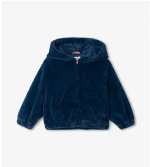 Rainbow Faux Fur Bomber Jacket by Hatley