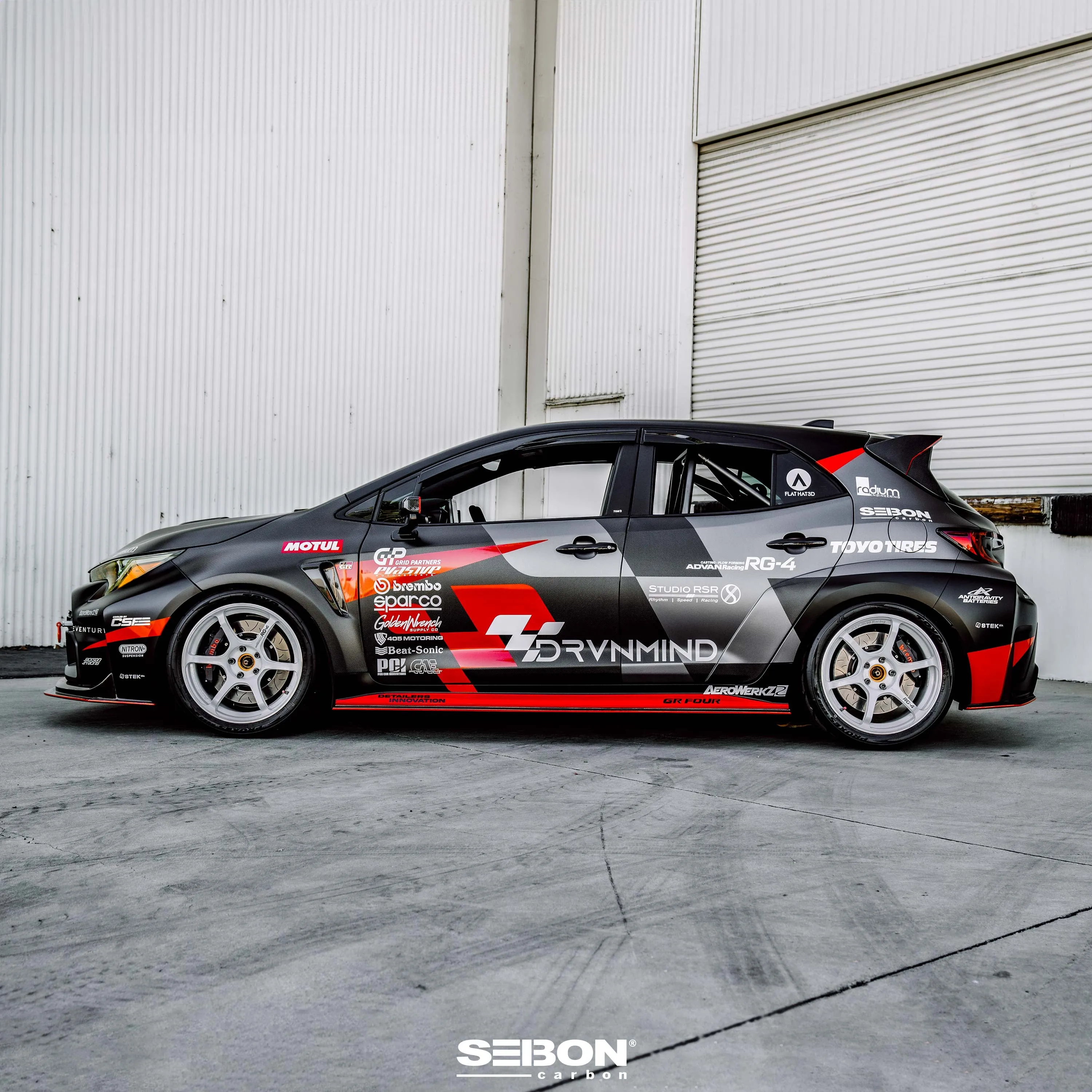 Seibon MB-Style Carbon Fiber Side Skirts - 2023  Toyota GR Corolla