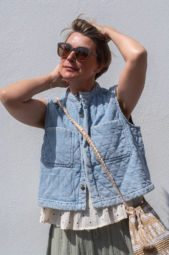 Seventy   Mochi Pablo Summer Sky Waistcoat