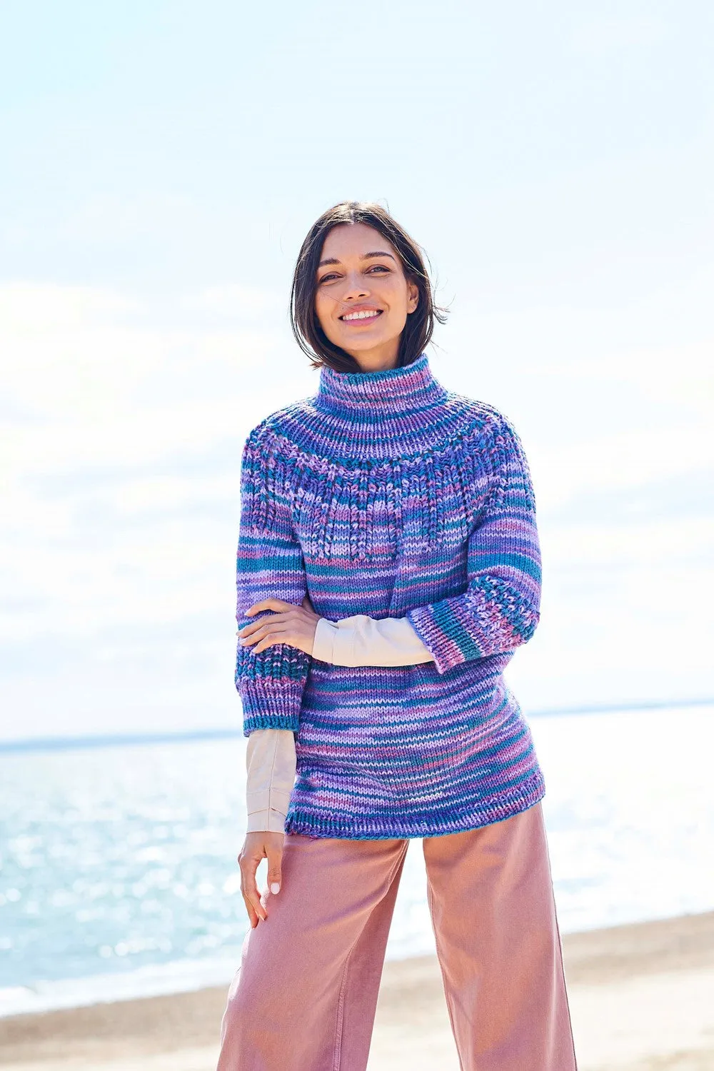 Stylecraft Pattern 10094 Chunky  - For the Love of Stripes Sweaters
