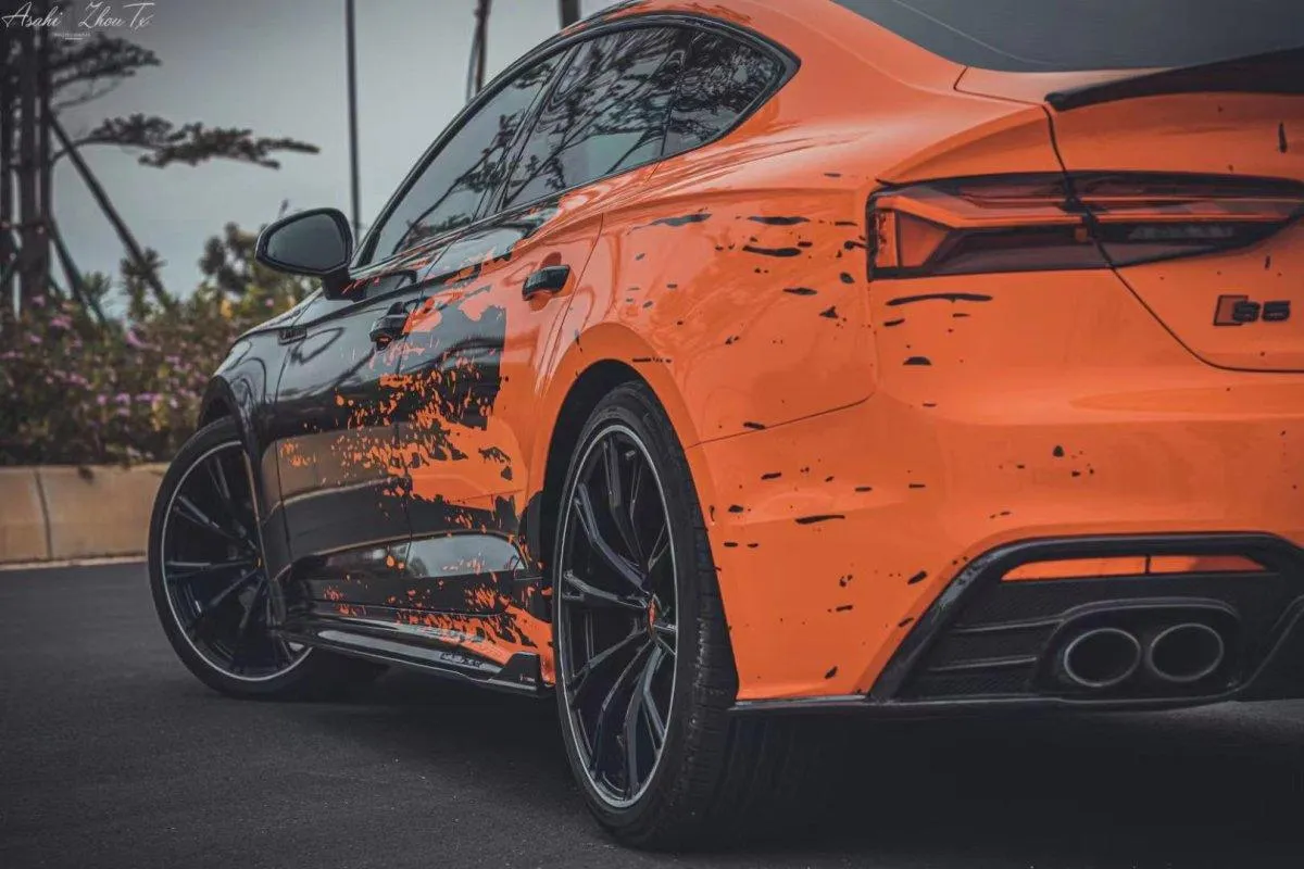TAKD Carbon Side Skirts For Audi S5 & A5 S-Line B9.5 2020-ON Carbon Fiber