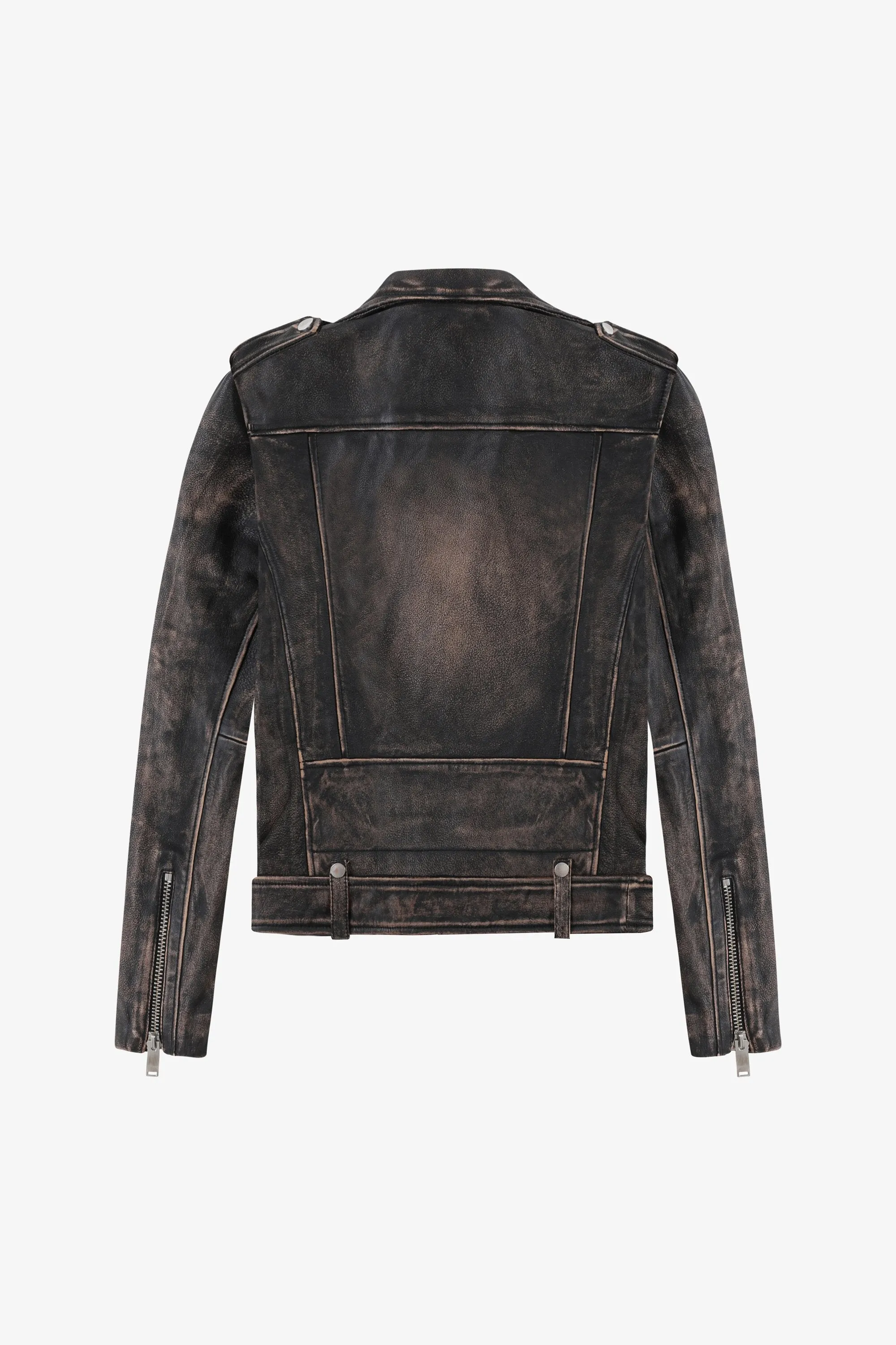 The Deuce Biker Jacket | Heavy Relic Black
