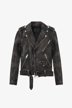 The Deuce Biker Jacket | Heavy Relic Black
