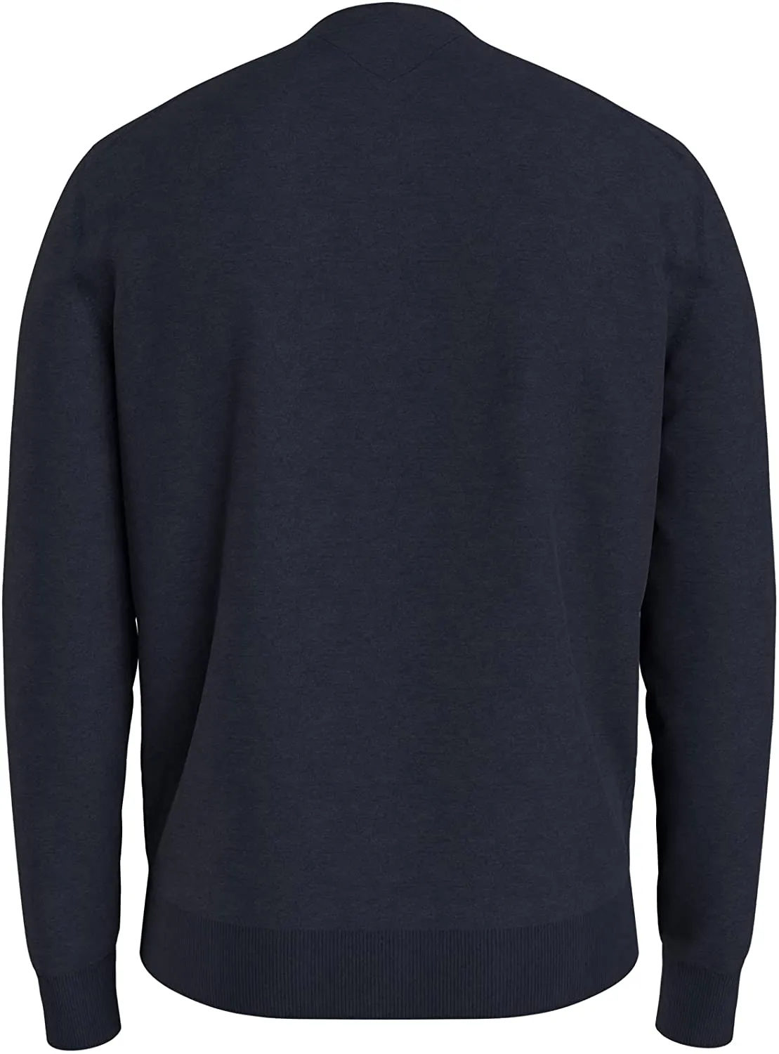 Tommy Hilfiger Men's Solid Crewneck Sweater  Color Sky Captain Size L