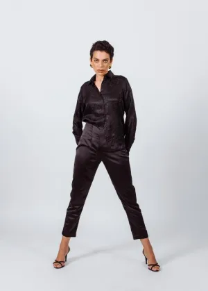 Women's Trousers Pleated Pants | Le Réussi
