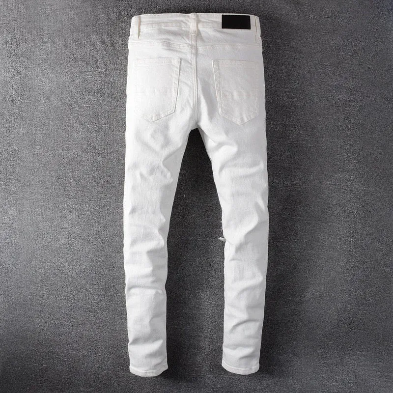 WV - White Jeans for Men