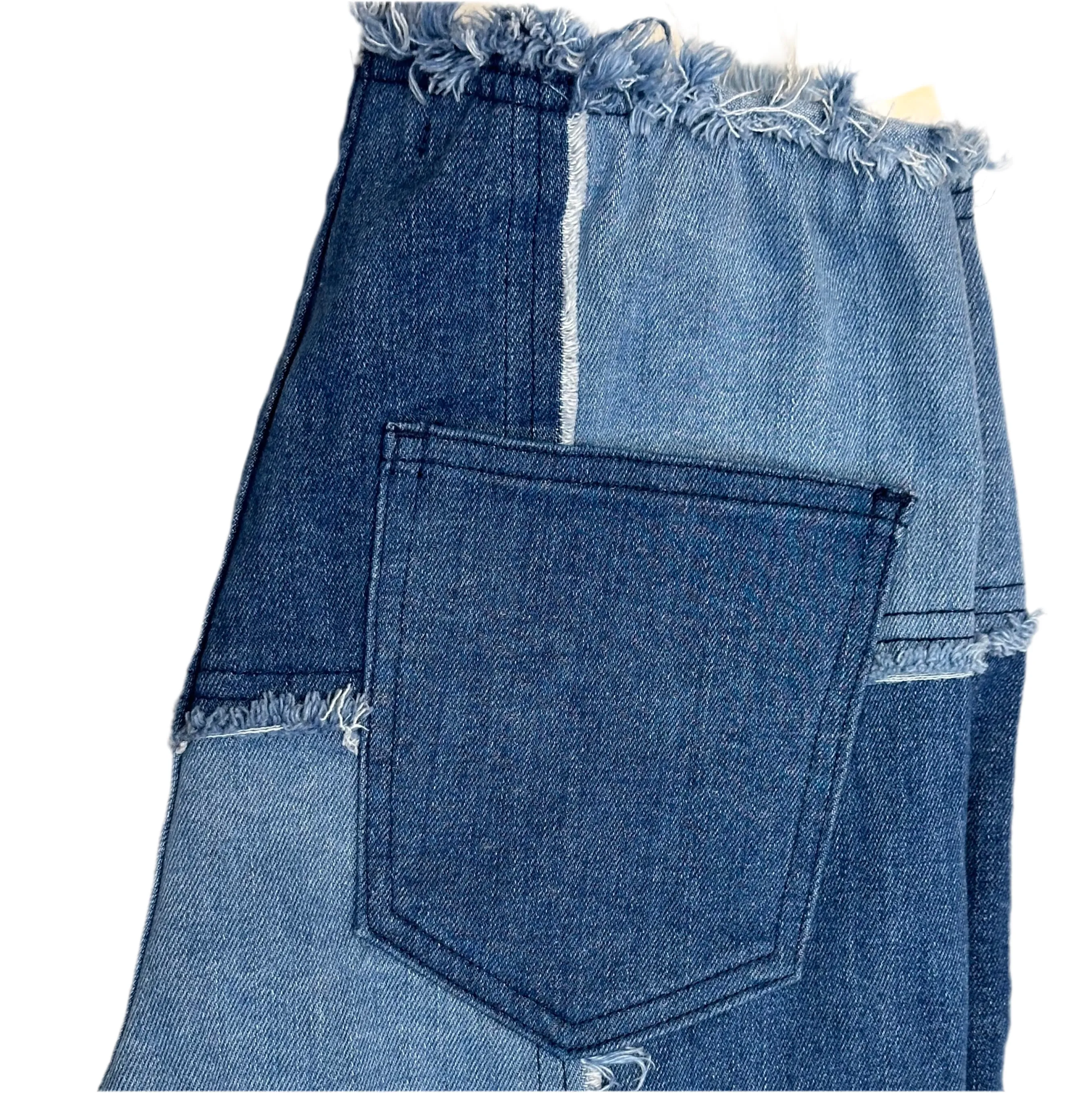 Y2K Low Rise Patch Denim Jeans